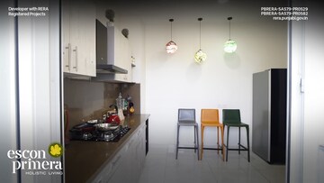 Kitchen in 2 BHK Apartment at La Prisma, Dhakoli – for Rent