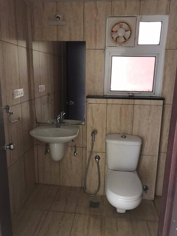 Bathroom in 2 BHK Apartment at Prestige Lakeside Habitat, Varthur – for Rent