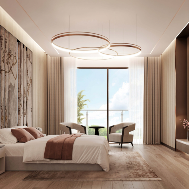 Bedroom, experion-windchants 4 Bedroom 4848 Sq.Ft. Apartment In New Palam Vihar Phase 2 Gurgaon 9732156