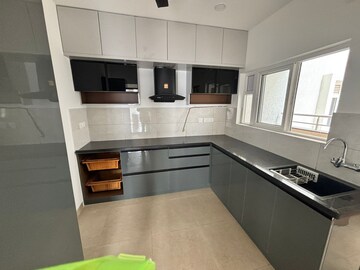 Kitchen in 3 BHK Apartment at Lansum Etania, Gachibowli – for Rent