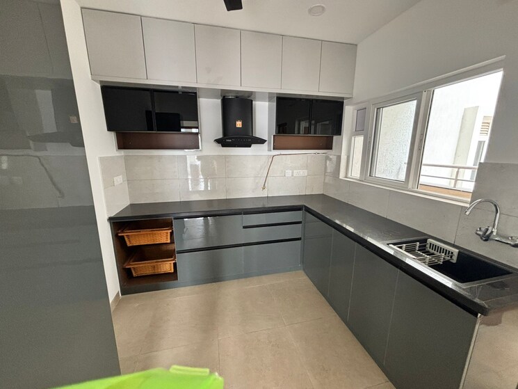 Kitchen, lansum-etania 3 Bedroom 1890 Sq.Ft. Apartment In Gachibowli Hyderabad 9732336