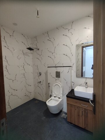Bathroom in 4 BHK Builder Floor at Palam Vihar – for Rent