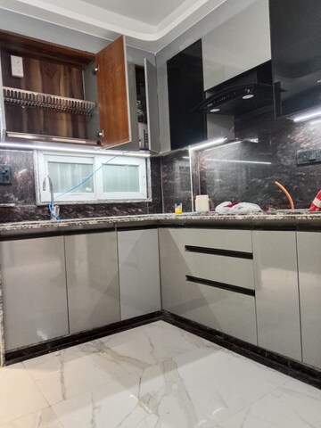 Kitchen in 1 BHK Builder Floor at Saket – for Rent