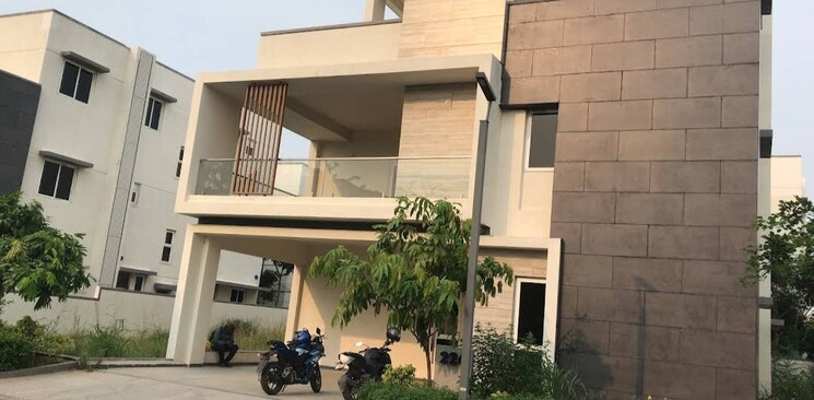 Exterior View, rajapushpa-green-dale 4 Bedroom 4110 Sq.Ft. Villa In Tellapur Hyderabad 9732440