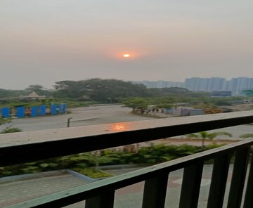 Balcony in 2.5 BHK Apartment at Runwal Gardens, Dombivli East – for Rent