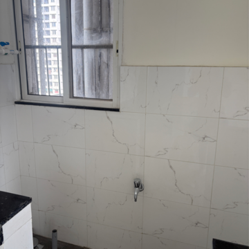 Bathroom in 1 BHK Apartment at Kolte Patil Life Republic Oro Avenue, Kasarsai – for Rent