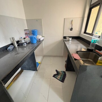 Kitchen in 1 BHK Apartment at Runwal Gardens Phase 2, Kalyan Shilphata Road – for Rent