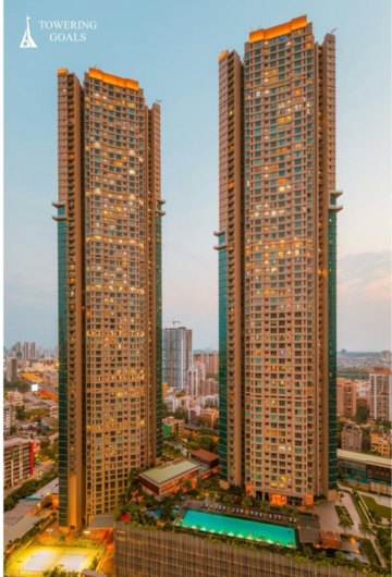 2 BHK Apartment – Exterior View View at Sheth Auris Serenity Tower 3, Kanch Pada - for Sale