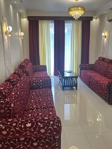 Living Room in 4 BHK Apartment at Mission Quarters – for Sale