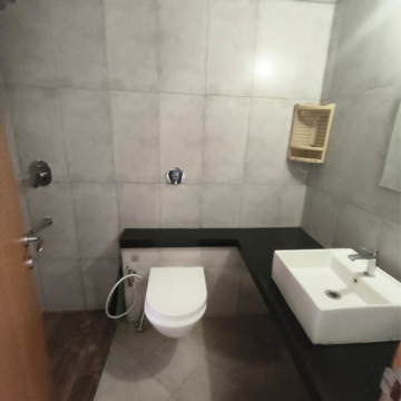 Bathroom in 3 BHK Apartment at Prestige Royale Gardens, Avalahalli – for Rent