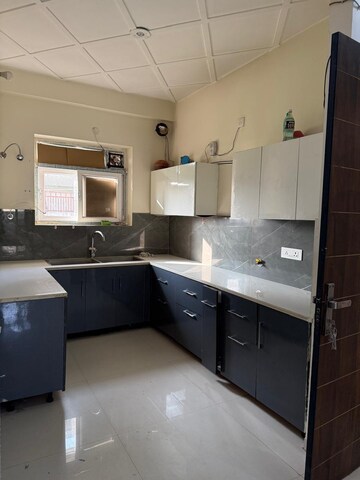 Kitchen in 3 BHK Builder Floor at Patiala Road – for Rent