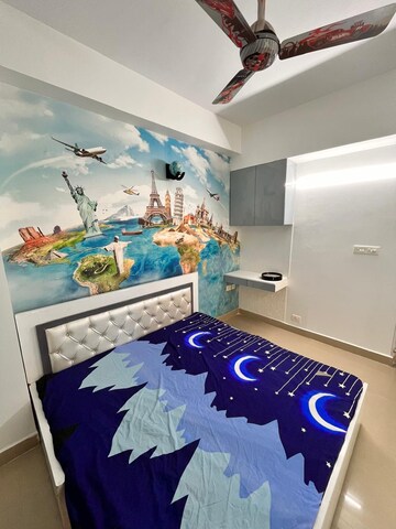 Master Bedroom in 3 BHK Apartment at Supertech Cape Town, Sector 74 – for Rent