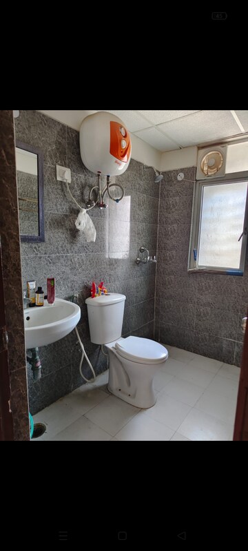 Bathroom in 2 BHK Apartment at VVIP Homes, Gaur City 2 – for Rent