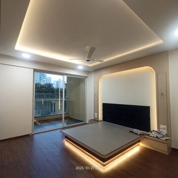 Living Room in 3.5 BHK Apartment at Goel Ganga Platino, Kharadi – for Sale