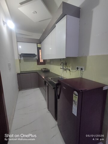 Kitchen in 2 BHK Builder Floor at Dwarka Mor – for Rent