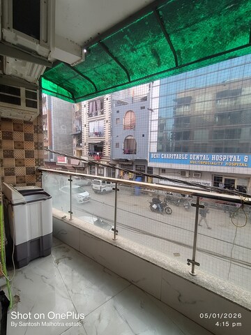 Balcony in 2 BHK Builder Floor at Dwarka Mor – for Rent