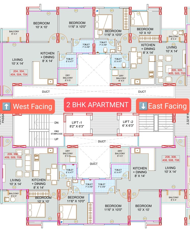 Floor Plan, windsor-county 2 Bedroom 643 Sq.Ft. Apartment In Ambegaon Budruk Pune 9734749