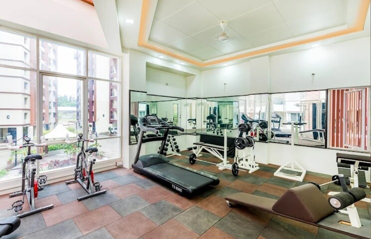 Gym, windsor-county 2 Bedroom 643 Sq.Ft. Apartment In Ambegaon Budruk Pune 9734749