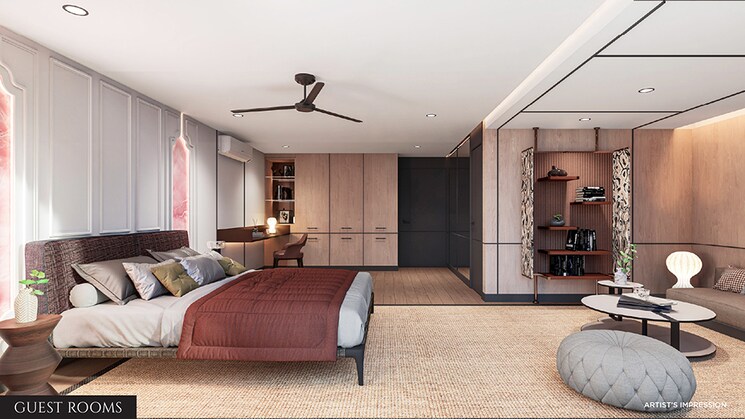 Master Bedroom, chandak-sarvam 2 Bedroom 825 Sq.Ft. Apartment In Jb Nagar Mumbai 9734753