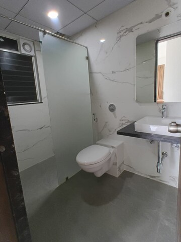 Bathroom in 2 BHK Apartment at Goel Ganga Serio, Kharadi – for Sale