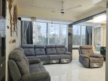Living Room in 3 BHK Apartment at Baner – for Rent
