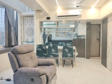 Living Room in 3 BHK Apartment at Baner – for Rent