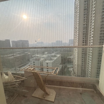 Balcony in 3 BHK Apartment at Aurobindo Kohinoor, Kothaguda – for Rent