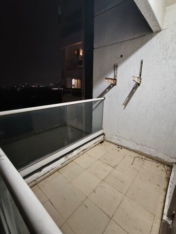 Balcony in 3 BHK Apartment at T.T.C. Industrial Area – for Rent