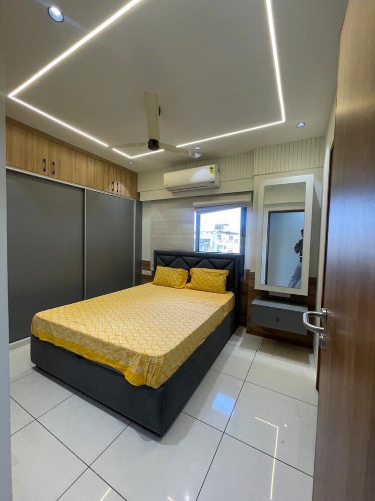 Bedroom, bodakdev 3 Bedroom 2200 Sq.Ft. Apartment In Bodakdev Ahmedabad 9736020