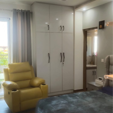 Living Room in 3 BHK Apartment at Conscient Heritage Max, Sector 102 – for Rent