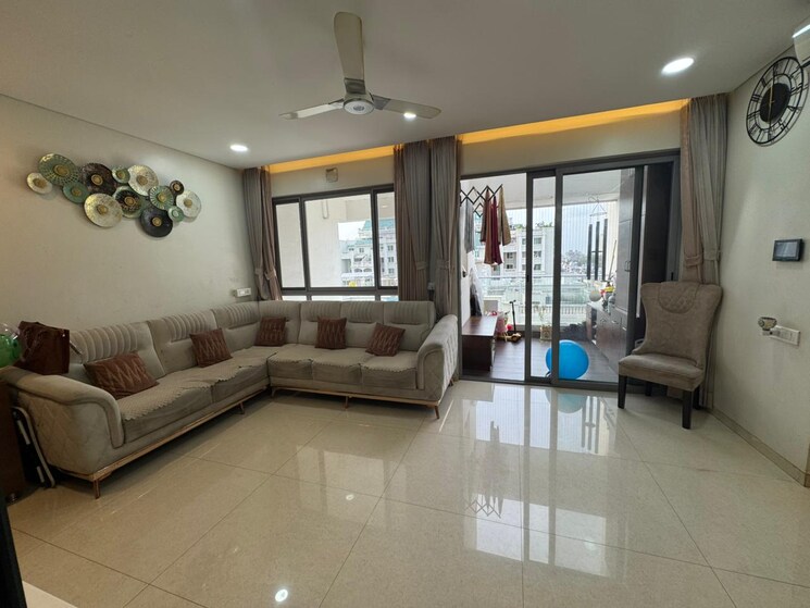 Living Room, kasturi-apostrophe 2 Bedroom 750 Sq.Ft. Apartment In Wakad Pune 9736108