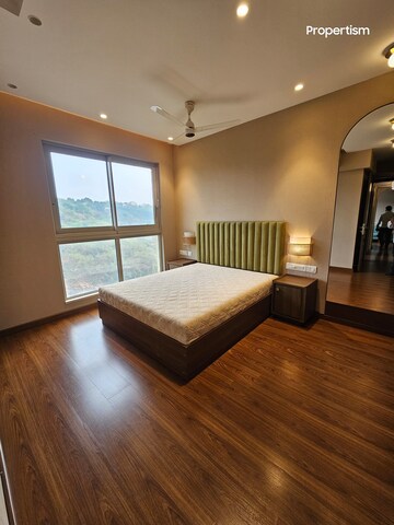 Staircase in 2 BHK Apartment at Hiranandani Castle Rock, Powai – for Rent