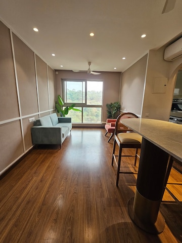 Staircase in 2 BHK Apartment at Hiranandani Castle Rock, Powai – for Rent