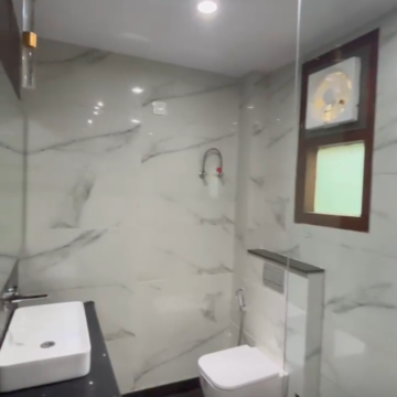 Bathroom in 4 BHK Builder Floor at Sector 49 – for Sale