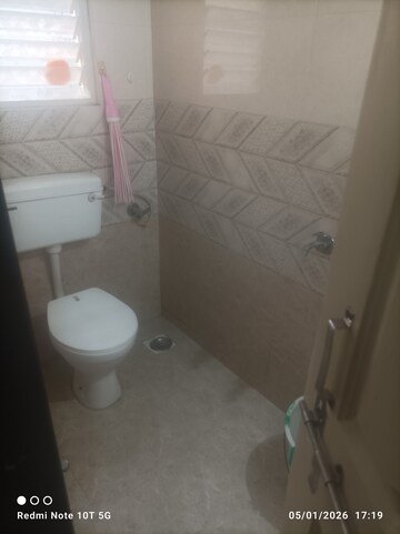 Bathroom in 1 BHK Apartment at ABC Plaza, Pradhikaran – for Rent