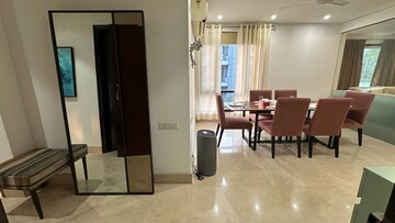 Living Room in 3.5 BHK Apartment at Defence Colony – for Rent