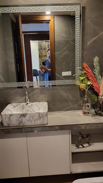 Balcony in 3 BHK Apartment at Greater Kailash I – for Rent