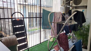 Balcony in 3 BHK Apartment at Greater Kailash I – for Rent