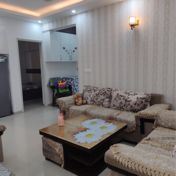 Living Room in 2 BHK Apartment at Adani Aangan Arcade, Sector 88a – for Rent
