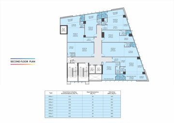 Floor Plan in  Office Space at Satara Road – for Sale