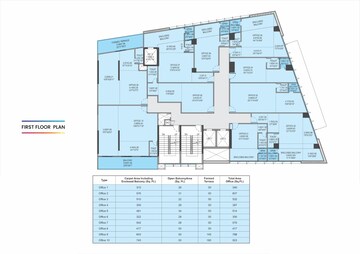 Floor Plan in  Office Space at Satara Road – for Sale