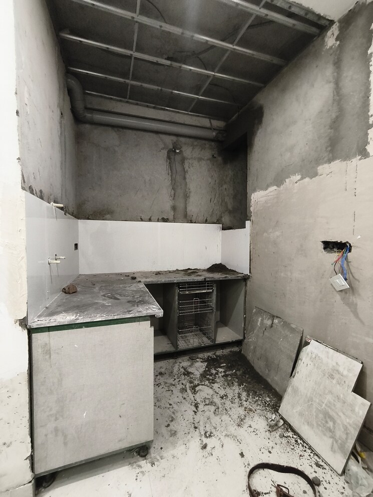 Kitchen, neb sarai 1 Bedroom 450 Sq.Ft. Builder Floor In Neb Sarai Delhi 9727933