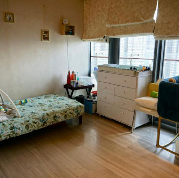 Living Room in 4 BHK Apartment at Lodha Sea Face, Dairy Colony – for Rent