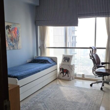 Kitchen in 3 BHK Apartment at Runwal The Reserve, Upper Worli – for Rent