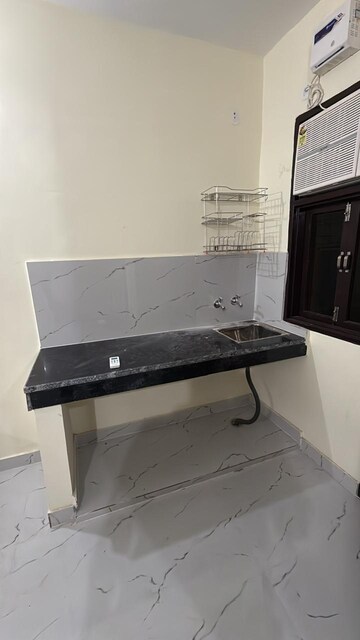 Kitchen in 1 RK Builder Floor at Greenwood City, Sector 40 – for Rent