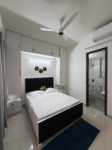 Bedroom in 3 BHK Builder Floor at Vinayak Plaza, Sector 15 – for Rent