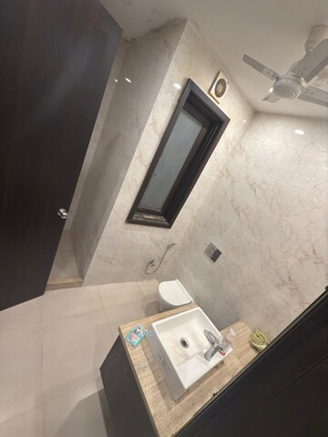 Bathroom in 2 BHK Builder Floor at The Galaxy Hotel, Sector 15 – for Rent