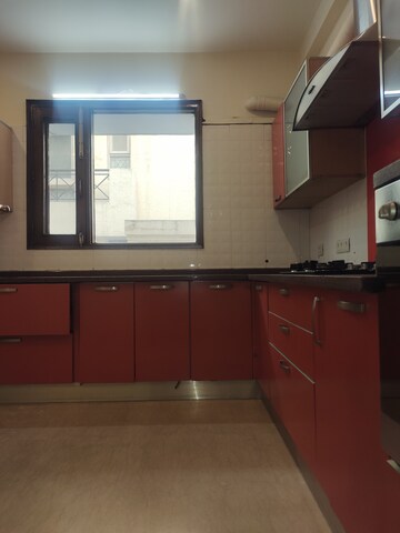 Kitchen in 4 BHK Builder Floor at New Friends Colony – for Rent
