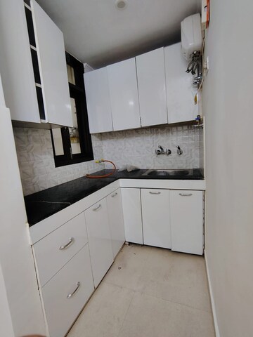 Kitchen in 1 BHK Builder Floor at Malviya Nagar – for Rent
