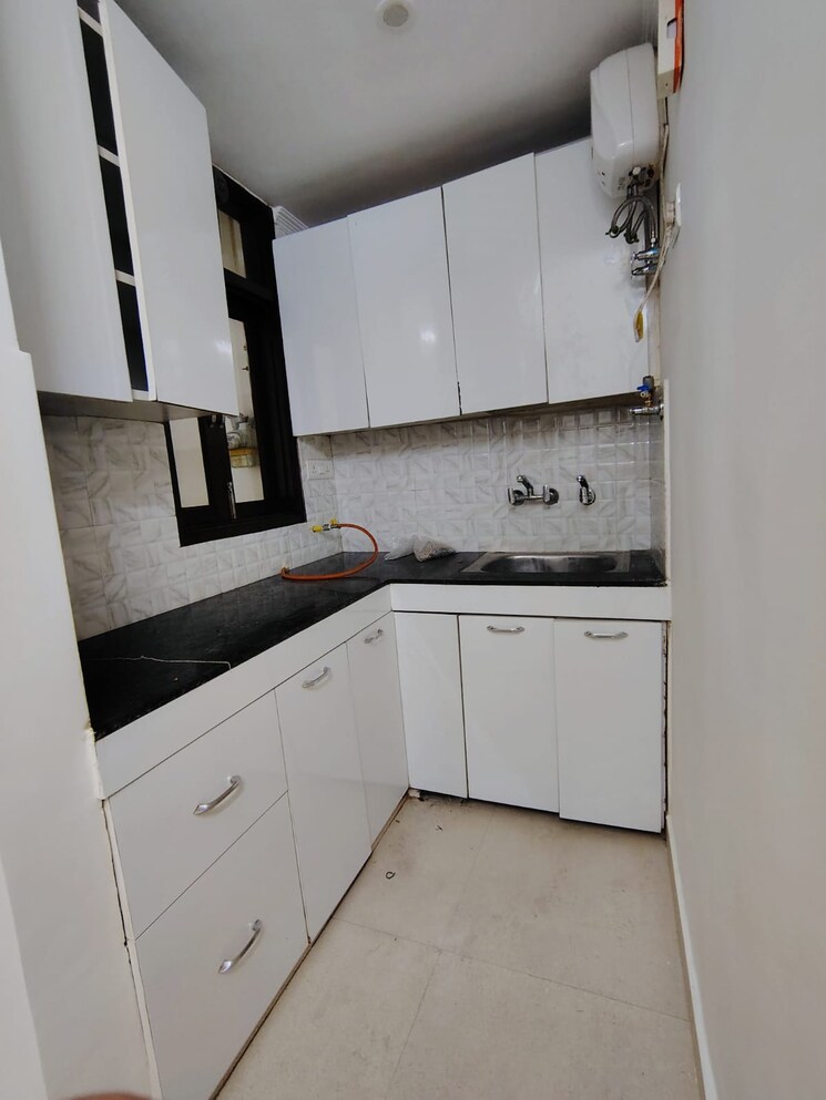 Kitchen, malviya nagar 1 Bedroom 550 Sq.Ft. Builder Floor In Malviya Nagar Delhi 9736536